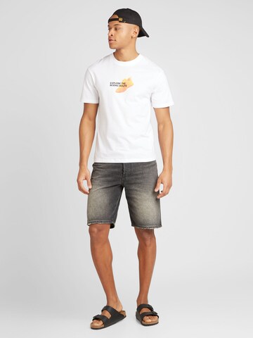 JACK & JONES T-Shirt 'BERLIN' in Weiß