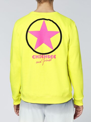 CHIEMSEE Sweatshirt in Gelb