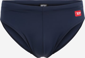 DIESEL Bathing trunks in Blue: front