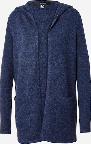 Cardigan 'VMDoffy' VERO MODA en bleu : devant