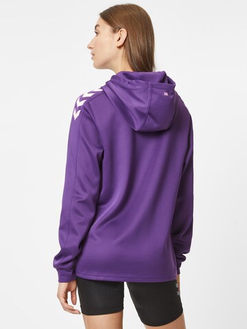 Hummel Athletic Sweatshirt 'Poly' in Purple