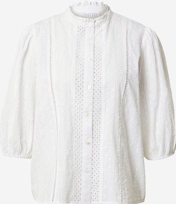 SISTERS POINT Blouse 'IPOA' in White: front