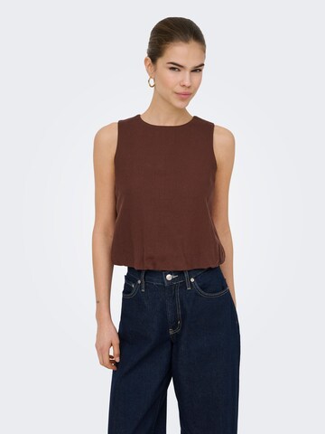 Chemisier 'ONLGoa' ONLY en marron