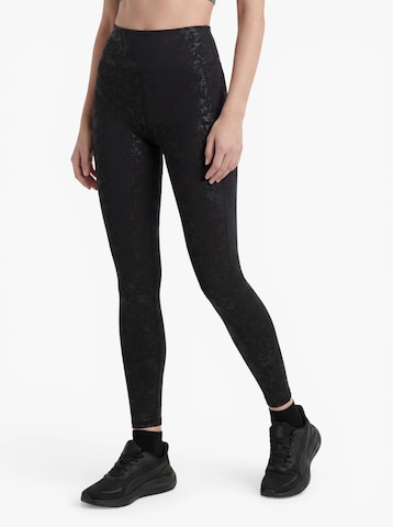 ONLY PLAY Skinny Sportbroek 'ONPFONT' in Zwart: voorkant
