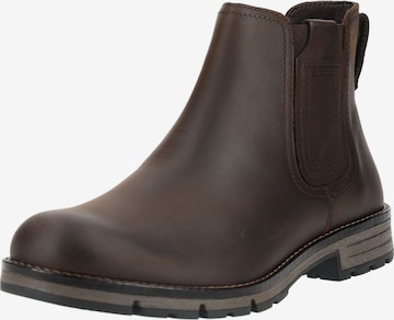 GABOR Chelsea Boots in Braun: Vorderseite
