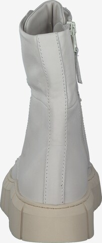 MJUS Lace-Up Ankle Boots in White