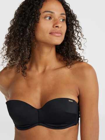 O'NEILL - Bandeau Top de bikini 'Havaa' en negro: frente