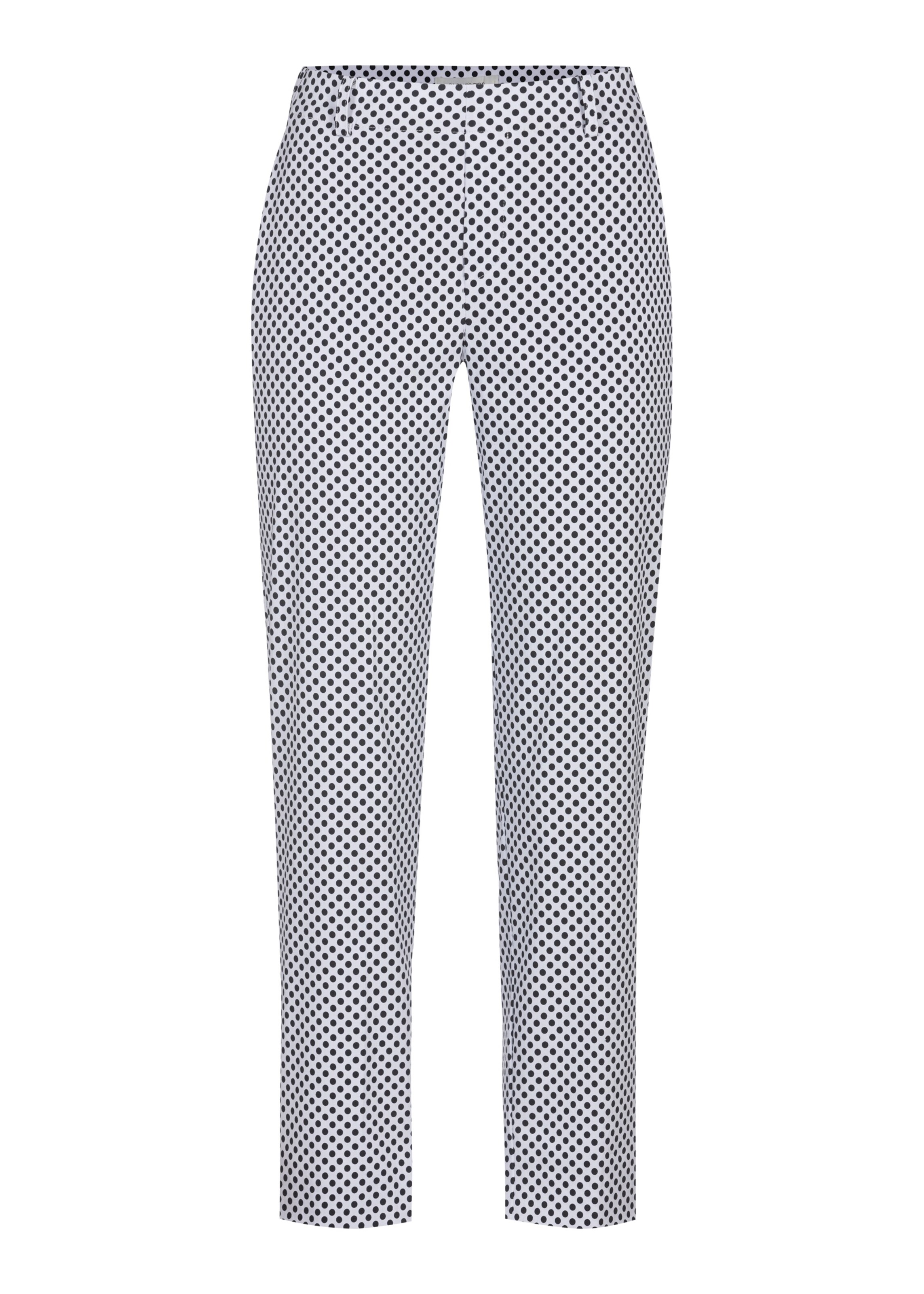 STEHMANN Regular Pants in White: front