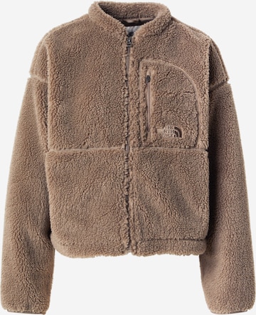 Giacca di pile 'EXTREME PILE' di THE NORTH FACE in marrone: frontale