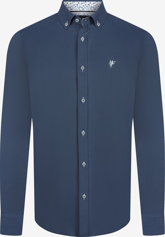 DENIM CULTURE Рубашка 'Duncan' в Синий: спереди