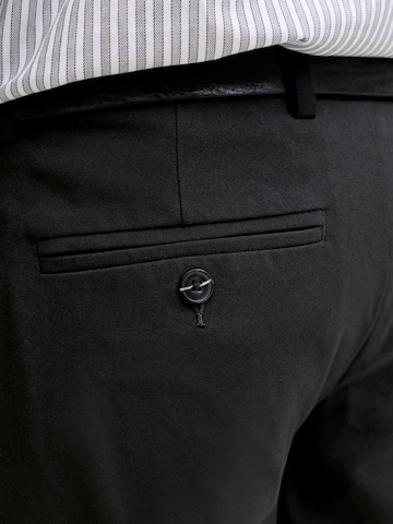 JACK & JONES Normalny krój Chinosy 'JPSTollie Connor' w kolorze czarny