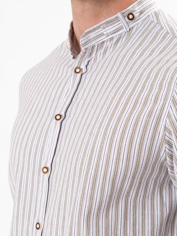 HerzSticht Traditional shirt 'Geigelstein' in Green