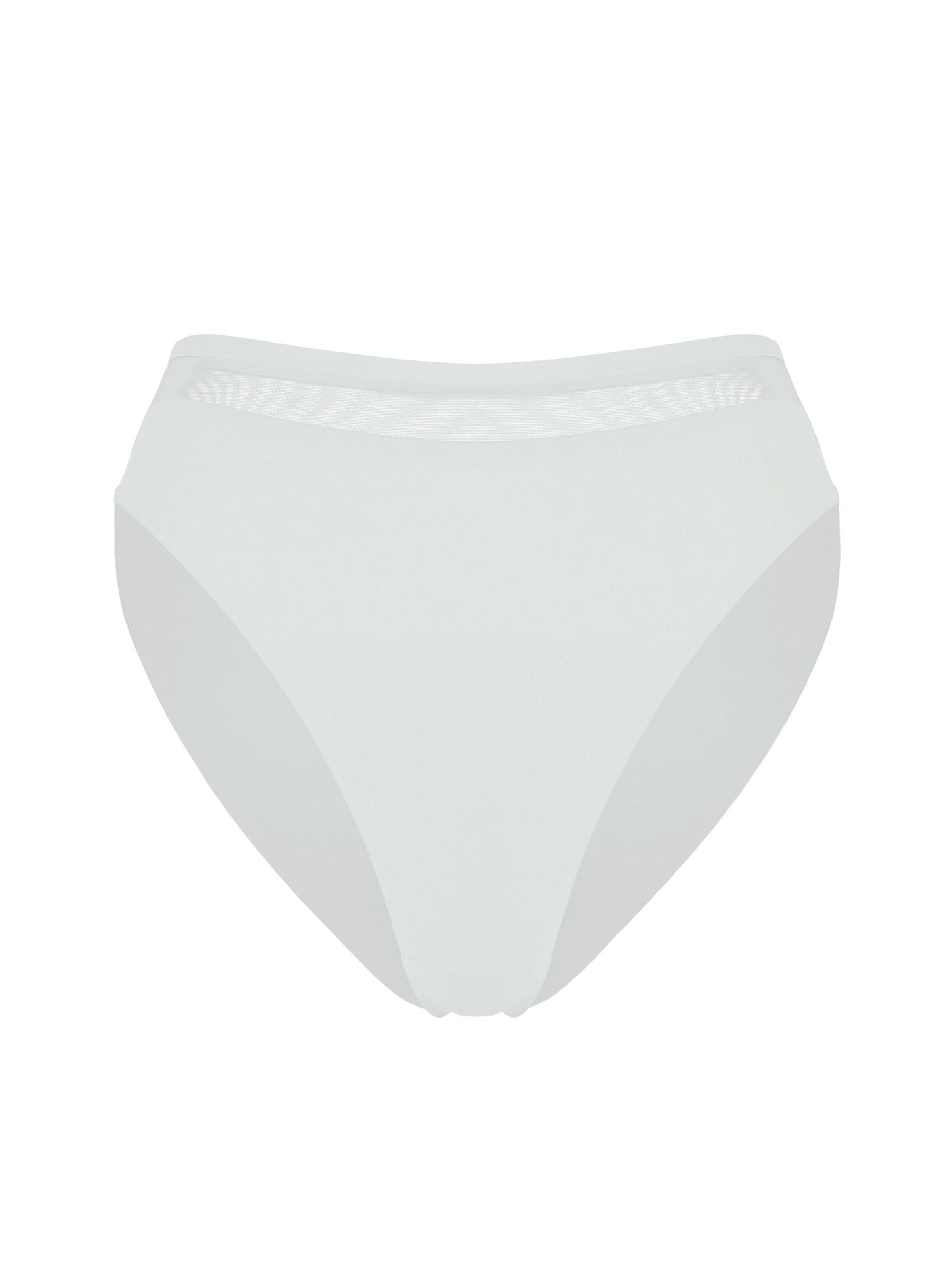 ESOTIQ - Panti 'Slip Basic, nahtlos, glatte Microfaser, transparent' en beige: frente
