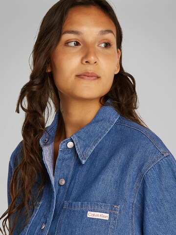 Calvin Klein Jeans Μπλουζοφόρεμα σε μπλε