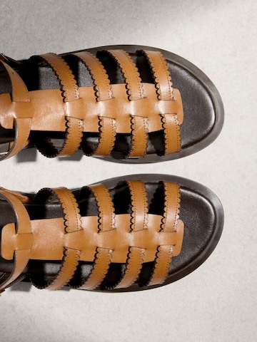 Sandales à lanières 'N. Premium' Next en marron