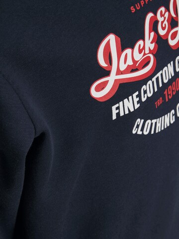 Jack & Jones Junior كنزة رياضية 'Andy' بلون أزرق