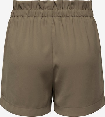 ONLY Regular Pleat-Front Pants 'NEW FLORENCE' in Brown
