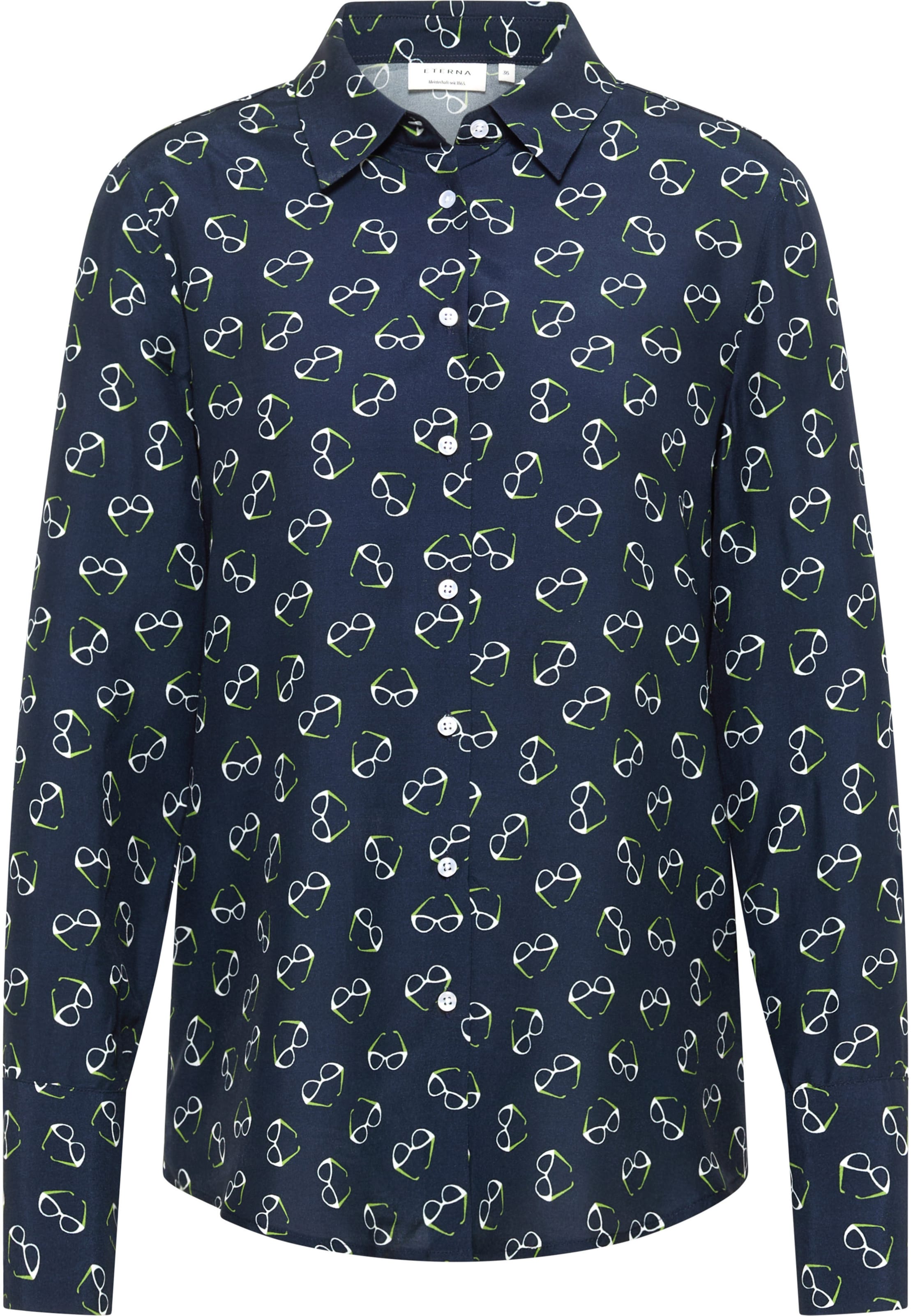 ETERNA Blouse in Blue: front