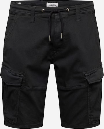 Pepe Jeans Regular Cargobroek 'Jared' in Zwart: voorkant