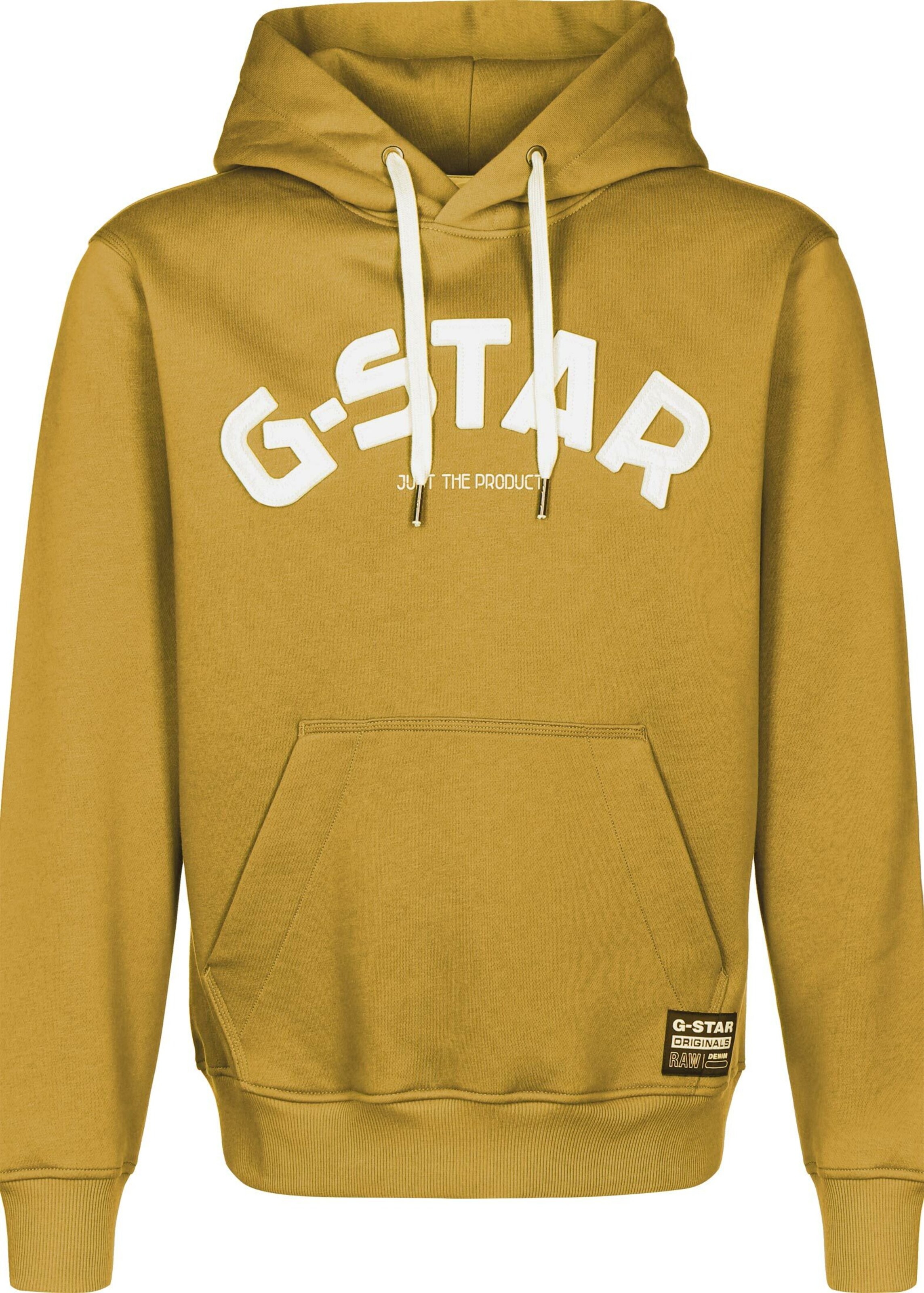g star yellow hoodie