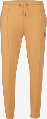 Karl Kani Regular Pants in Orange: front