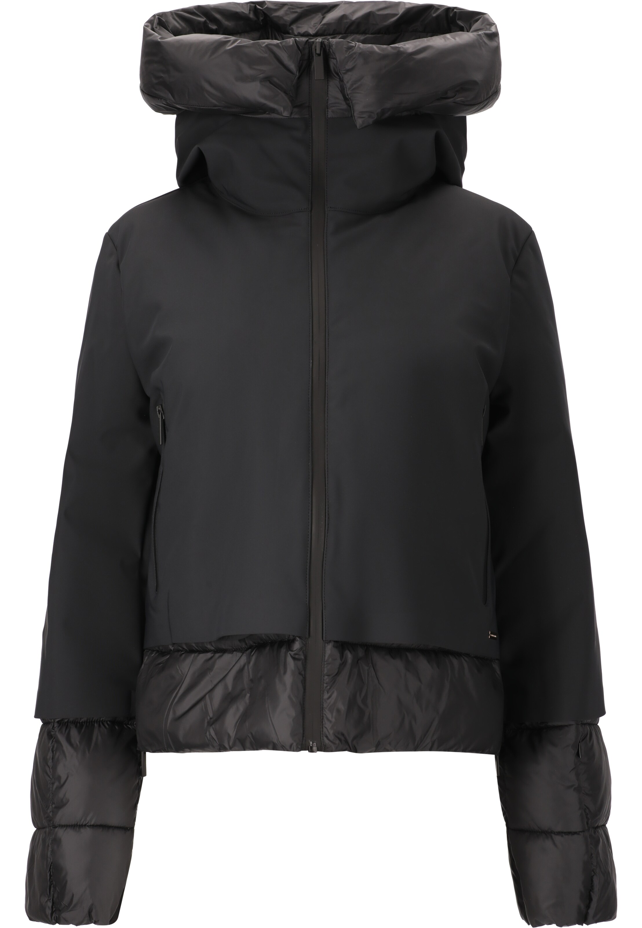 Athlecia Outdoorjas 'Heley' in Zwart: voorkant