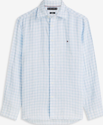 TOMMY HILFIGER Regular Fit Hemd in Blau: Vorderseite