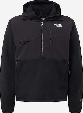 THE NORTH FACE Athletic fleece jacket 'DENALI' in Black: front