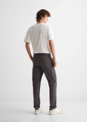 MANGO TEEN Regular Pants in Grey