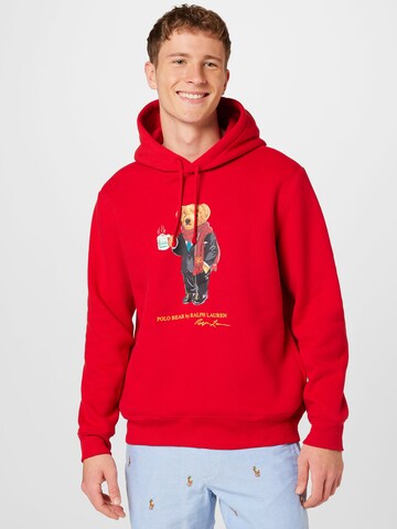 Polo Ralph Lauren - Sweatshirt em vermelho: frente