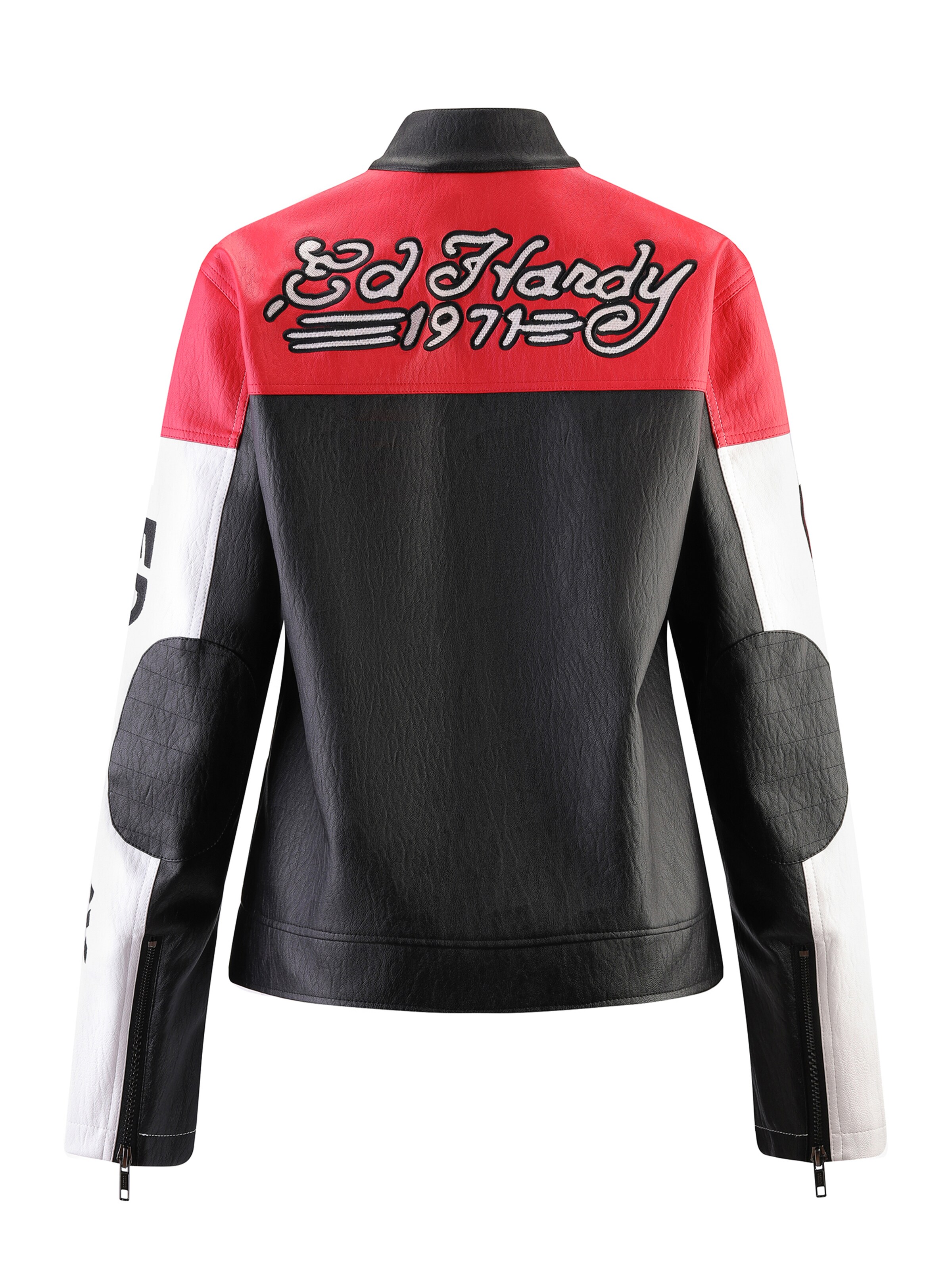 Veste mi-saison '1971' Ed Hardy en noir