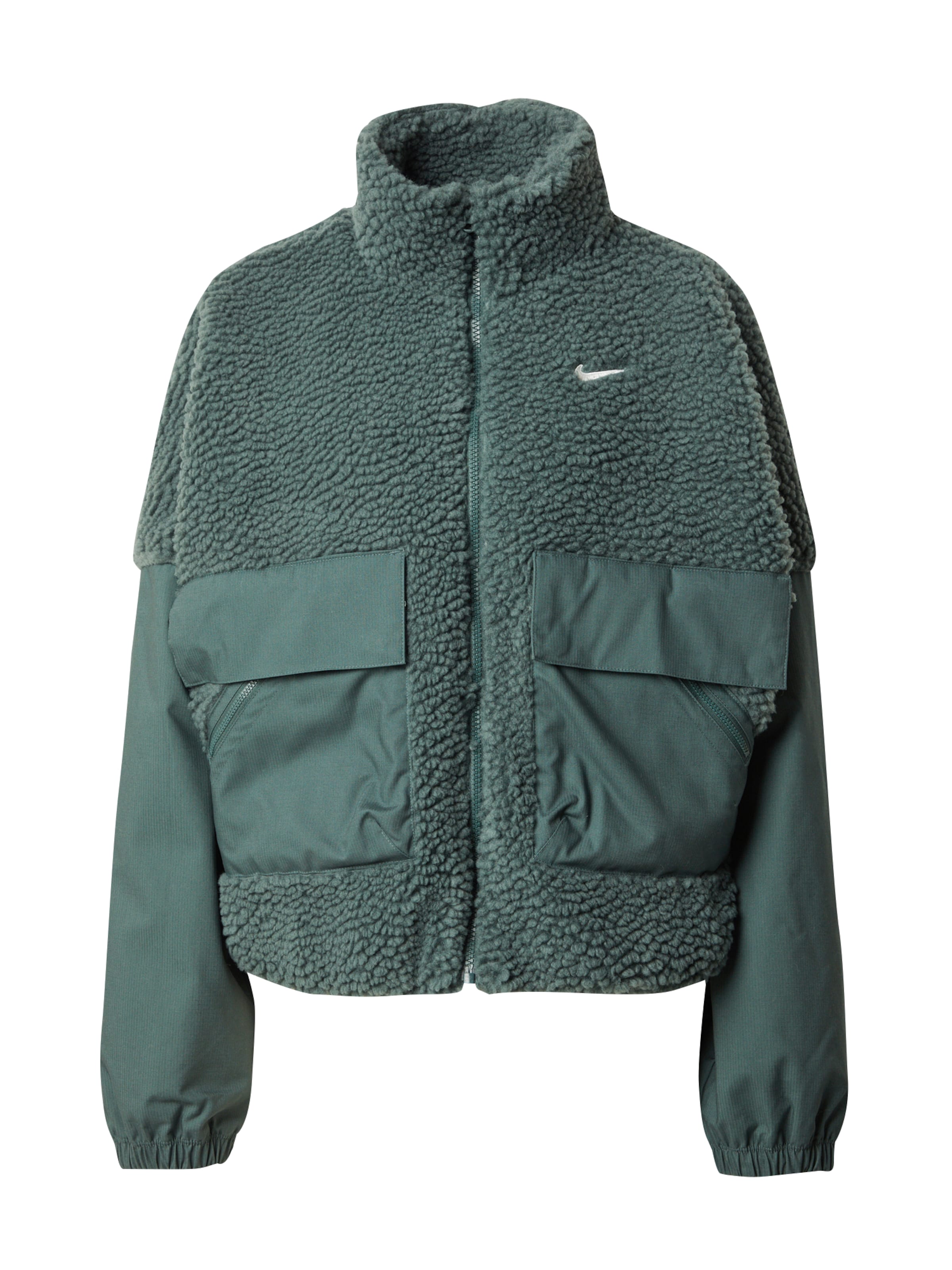 Nike Sportswear Overgangsjakke 'Essential' i grøn: forside