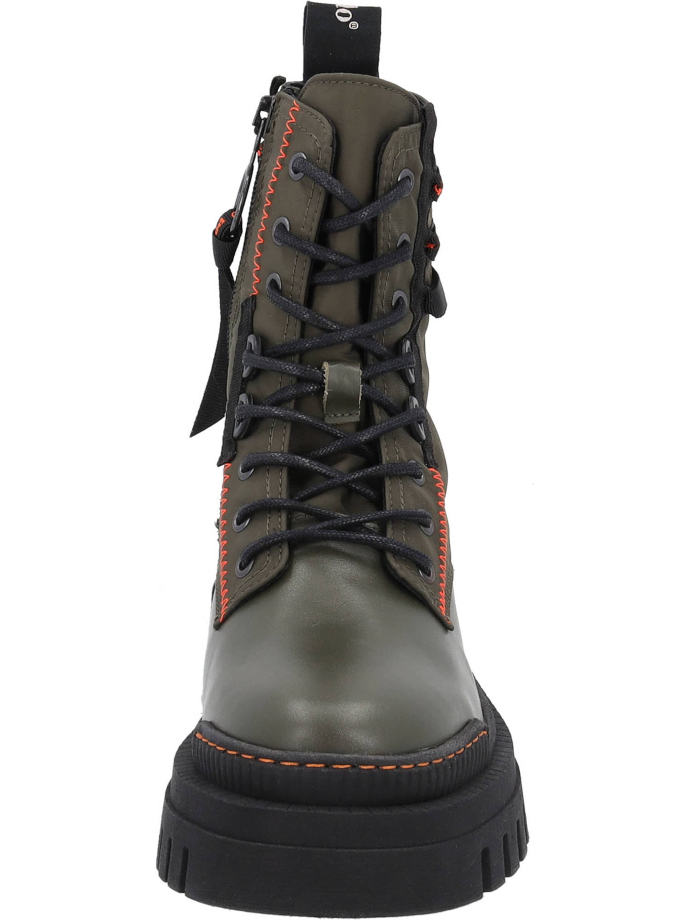 Palado Schnürstiefelette 'Serifos' in Grün