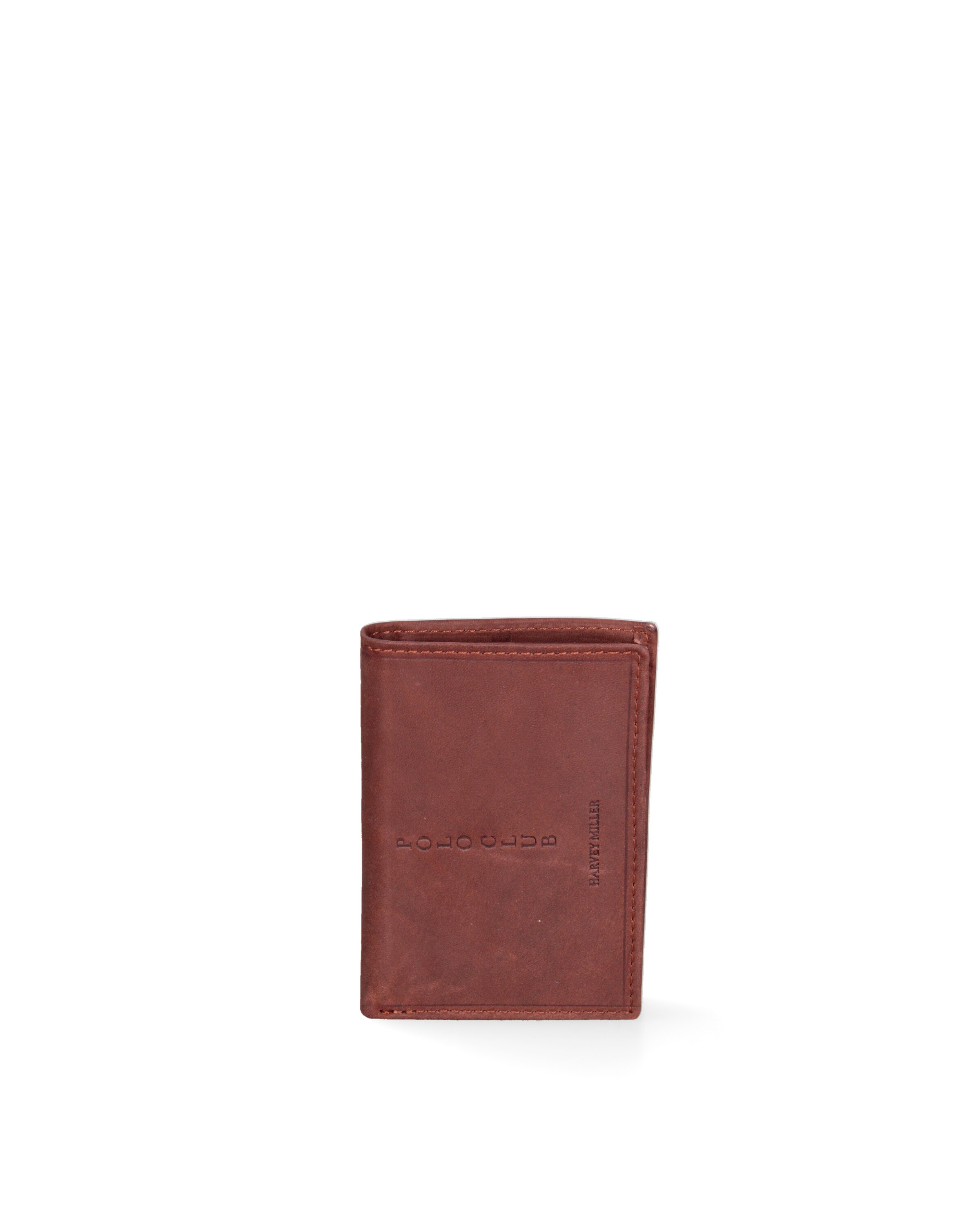 HARVEY MILLER Wallet in Brown: front