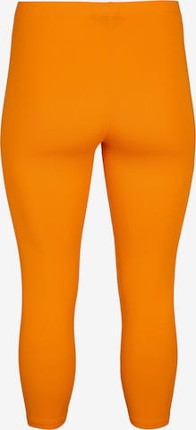 Skinny Leggings de la Zizzi pe portocaliu