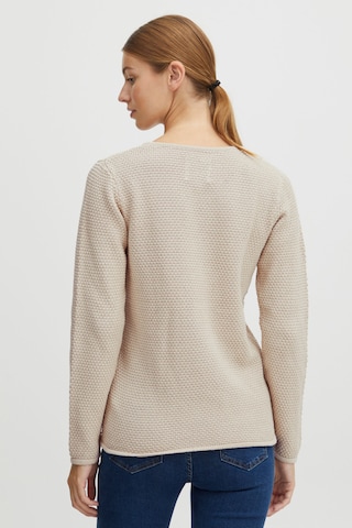 Oxmo Strickpullover 'Hanna' in Beige