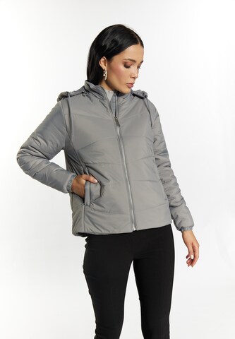faina Jacke 'Caspio' in Grau: Vorderseite