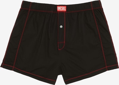 DIESEL Boxers en rouge / noir / blanc, Vue avec produit