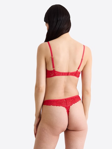 Bustier Soutien-gorge Erlich Textil en rouge