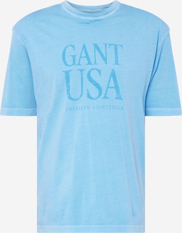 GANT T-Shirt 'Sunfaded' in Blau: predná strana