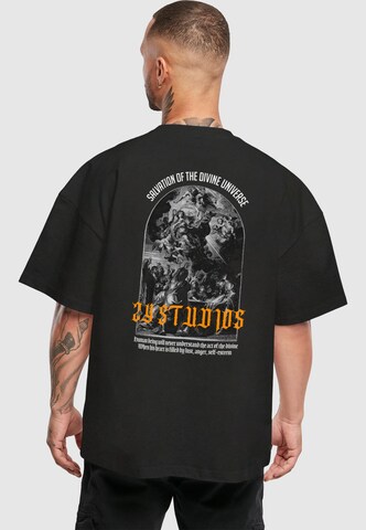 2Y Studios Shirt 'Salvation Of The Divine' in Black: front