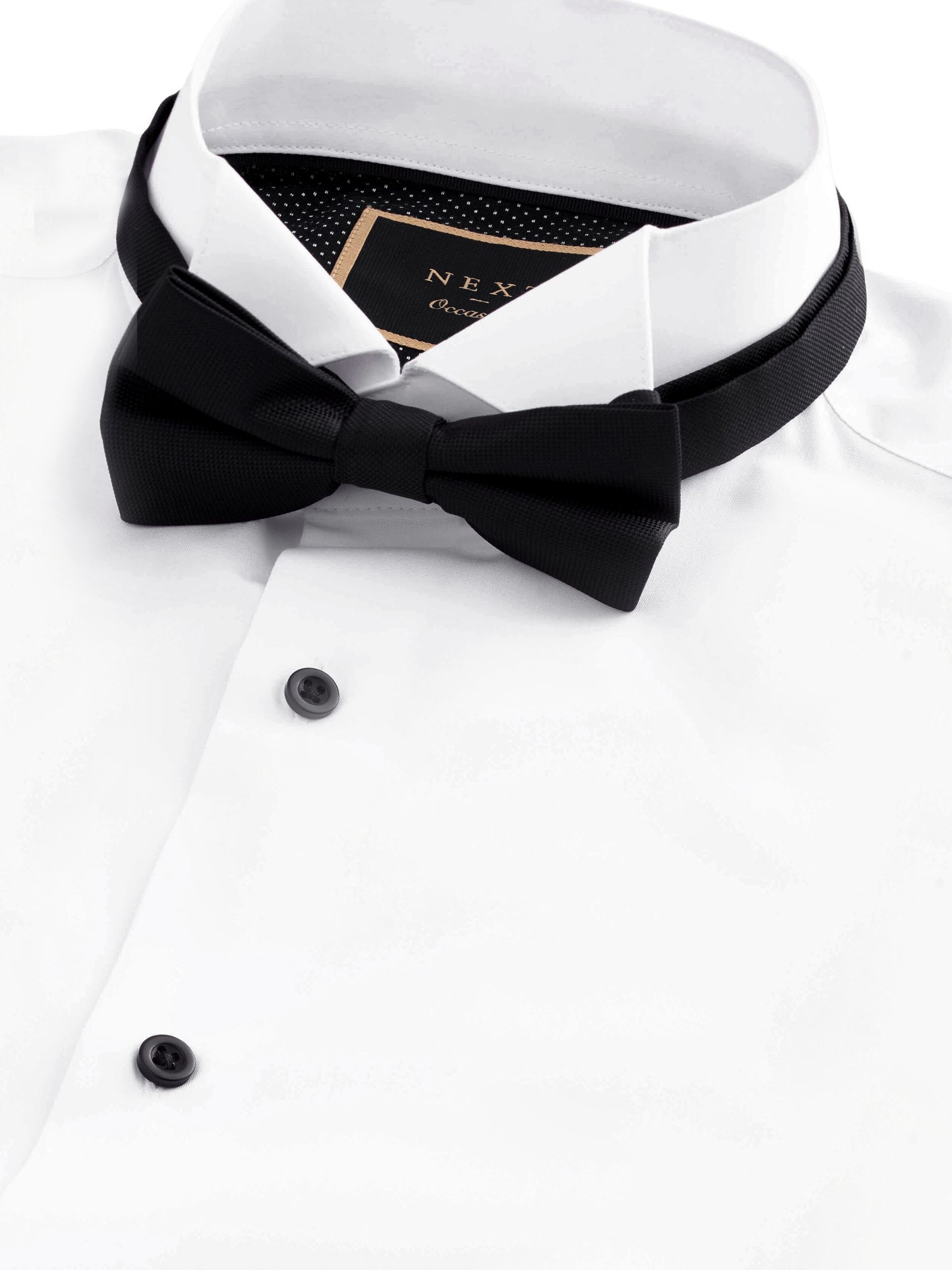 Next Slim fit Srajca | bela barva