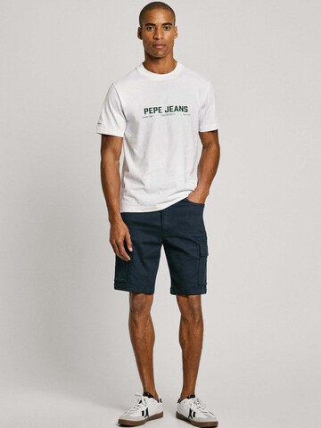 Pepe Jeans Regular Cargobroek 'Gymdigo' in Blauw