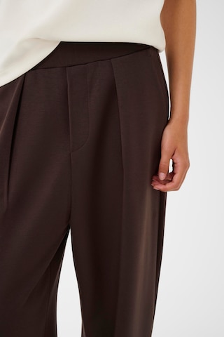 Loosefit Pantalon à pince 'PannieIW' InWear en marron