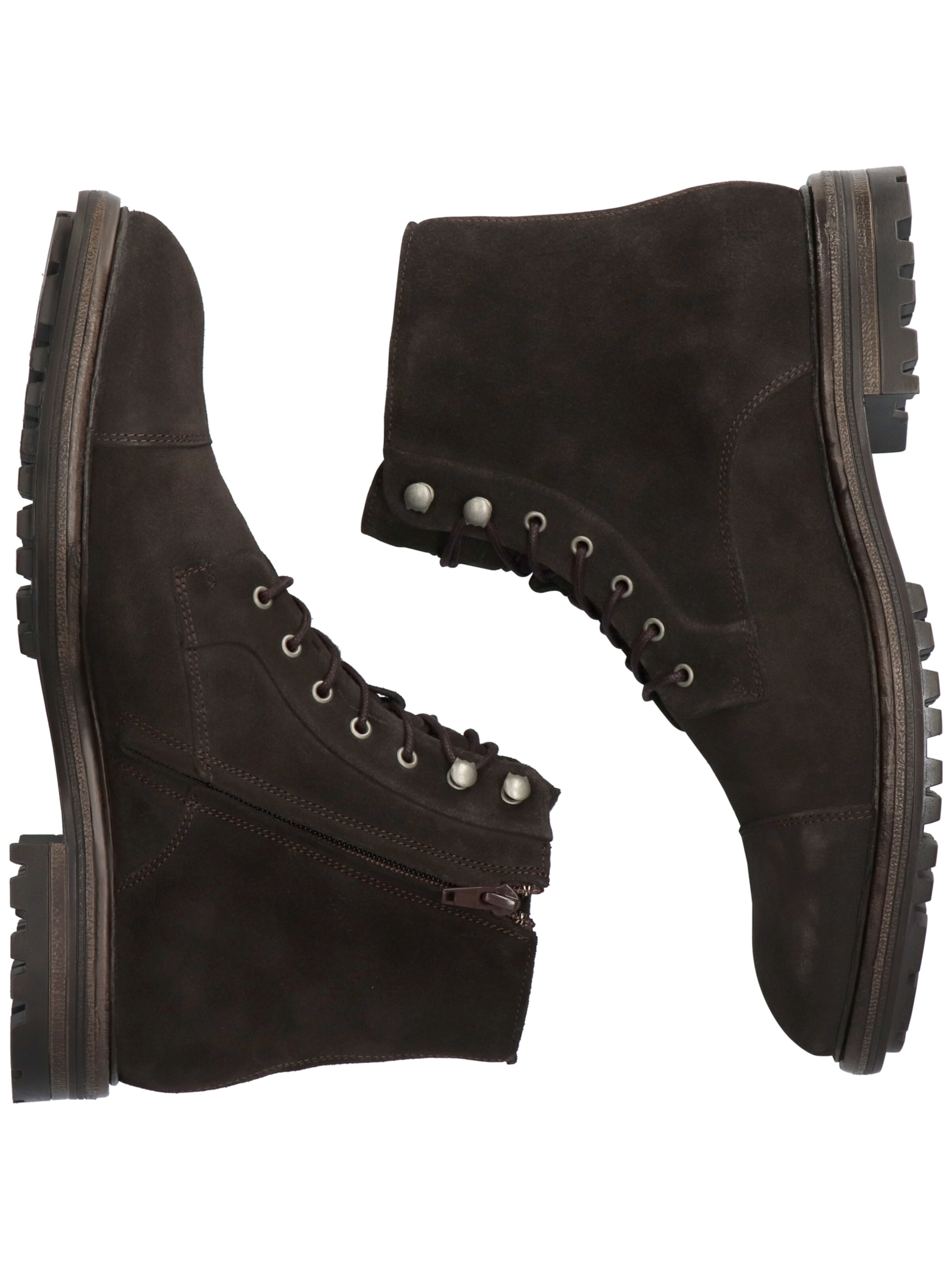 BLACKSTONE - Botas con cordones 'Lester UG20' en marrón