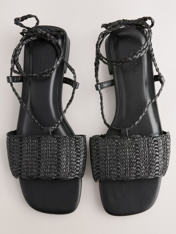 Next Strap sandal 'Forever Comfort' in Black