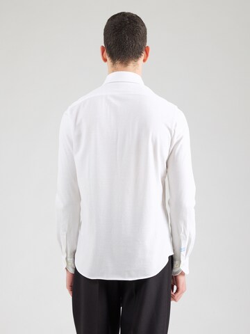 La Martina - Ajuste regular Camisa en blanco: atrás