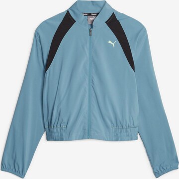 PUMA Спортивная куртка в Синий: спереди