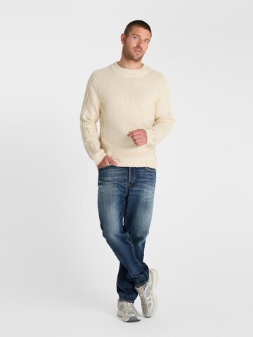 Pull-over 'TINO' Le Temps Des Cerises en beige