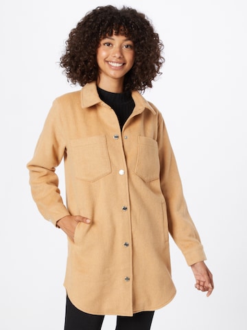 HOLLISTER Jacke 'EMEA' in Beige: predná strana